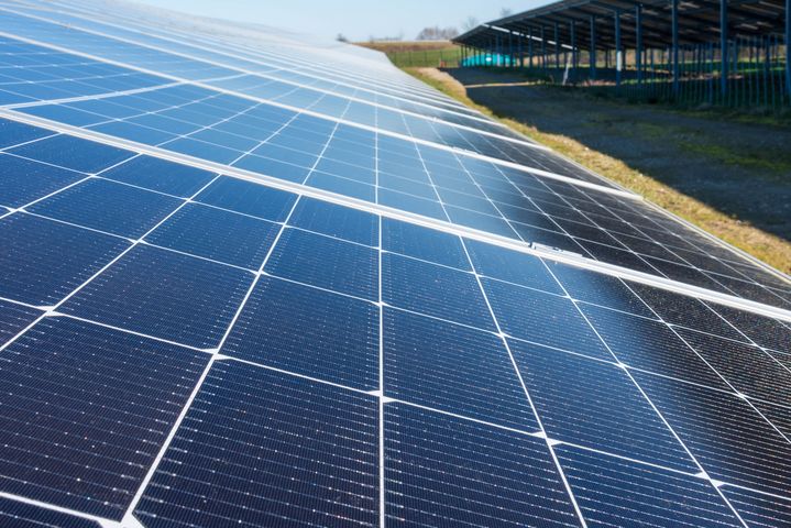 Solar Anlage in Solarpark | SWS Netze - GmbH